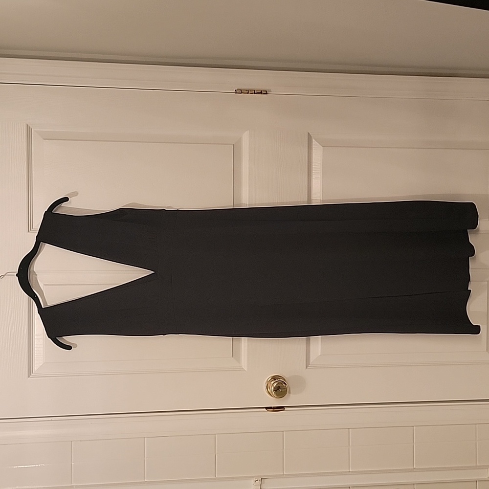 Nasty Gal deep plunge dress